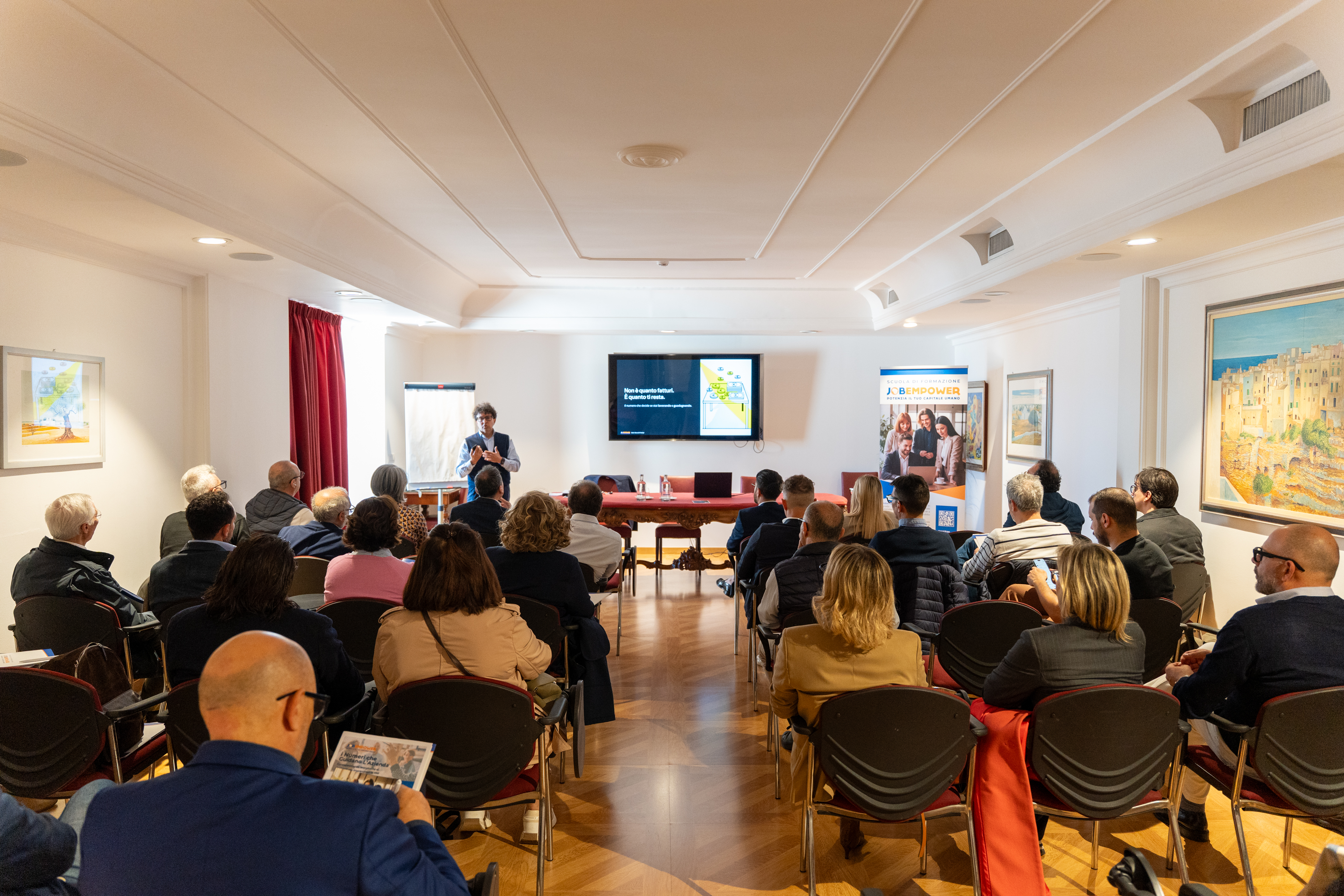 Confronto guidato con gli imprenditori